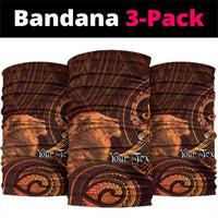 Personalised Polynesia Zodiac Leo Neck Gaiter Galaxy Polynesian Pattern Chest Tattoo Style LT14 package One Size: 25*50cm Orange - Polynesian Pride