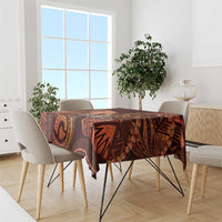 Personalised Polynesia Zodiac Leo Tablecloth Galaxy Polynesian Pattern Chest Tattoo Style LT14 - Polynesian Pride