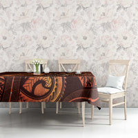 Personalised Polynesia Zodiac Leo Tablecloth Galaxy Polynesian Pattern Chest Tattoo Style LT14 - Polynesian Pride