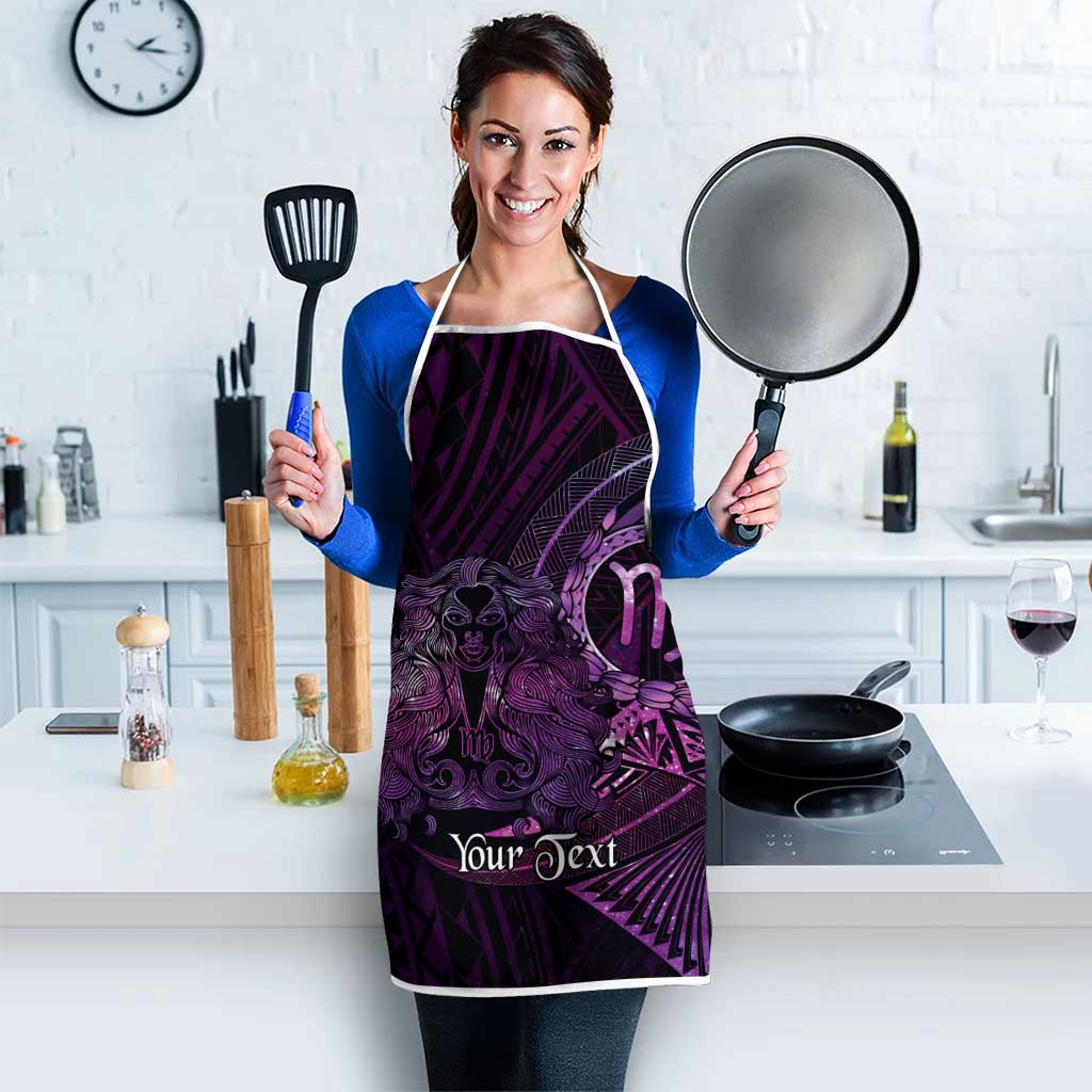 Personalised Polynesia Zodiac Virgo Apron Galaxy Polynesian Pattern Chest Tattoo Style LT14 - Polynesian Pride