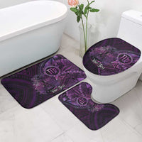 Personalised Polynesia Zodiac Virgo Bathroom Set Galaxy Polynesian Pattern Chest Tattoo Style LT14 - Polynesian Pride