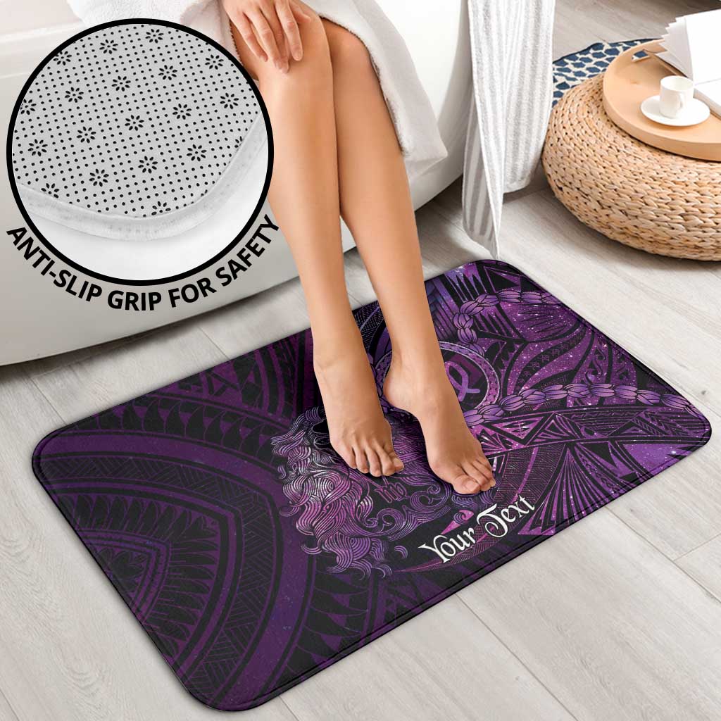 Personalised Polynesia Zodiac Virgo Bathroom Set Galaxy Polynesian Pattern Chest Tattoo Style LT14 - Polynesian Pride