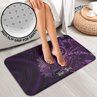 Personalised Polynesia Zodiac Virgo Bathroom Set Galaxy Polynesian Pattern Chest Tattoo Style LT14 - Polynesian Pride