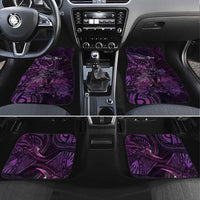 Personalised Polynesia Zodiac Virgo Car Mats Galaxy Polynesian Pattern Chest Tattoo Style