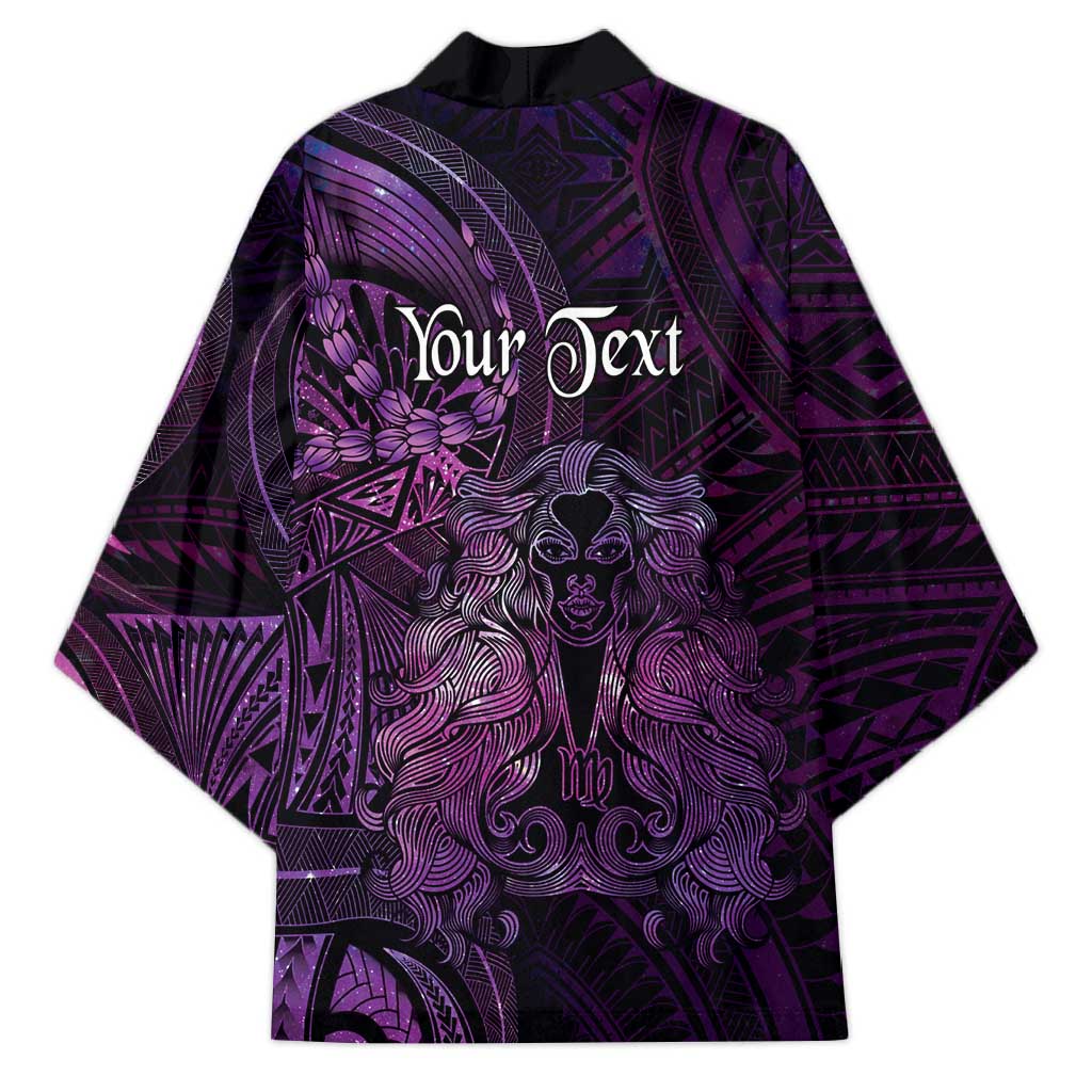 Personalised Polynesia Zodiac Virgo Kimono Galaxy Polynesian Pattern Chest Tattoo Style LT14 - Polynesian Pride