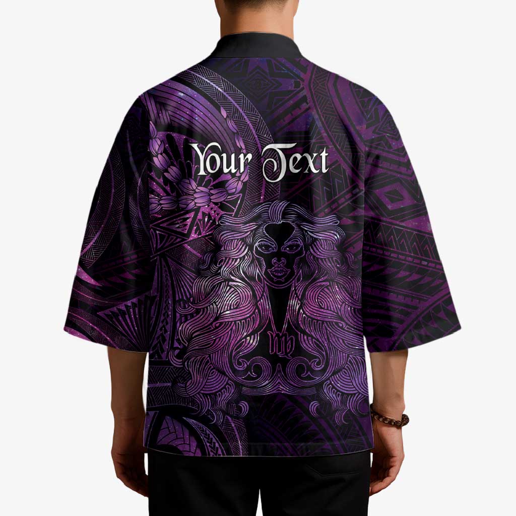 Personalised Polynesia Zodiac Virgo Kimono Galaxy Polynesian Pattern Chest Tattoo Style LT14 - Polynesian Pride