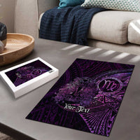 Personalised Polynesia Zodiac Virgo Puzzle Galaxy Polynesian Pattern Chest Tattoo Style LT14 - Polynesian Pride