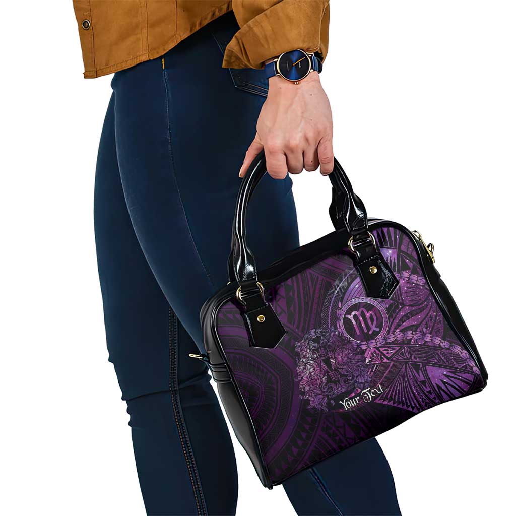 Personalised Polynesia Zodiac Virgo Shoulder Handbag Galaxy Polynesian Pattern Chest Tattoo Style LT14 - Polynesian Pride