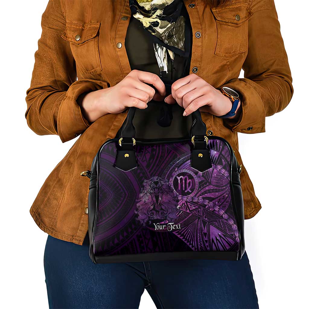 Personalised Polynesia Zodiac Virgo Shoulder Handbag Galaxy Polynesian Pattern Chest Tattoo Style LT14 - Polynesian Pride