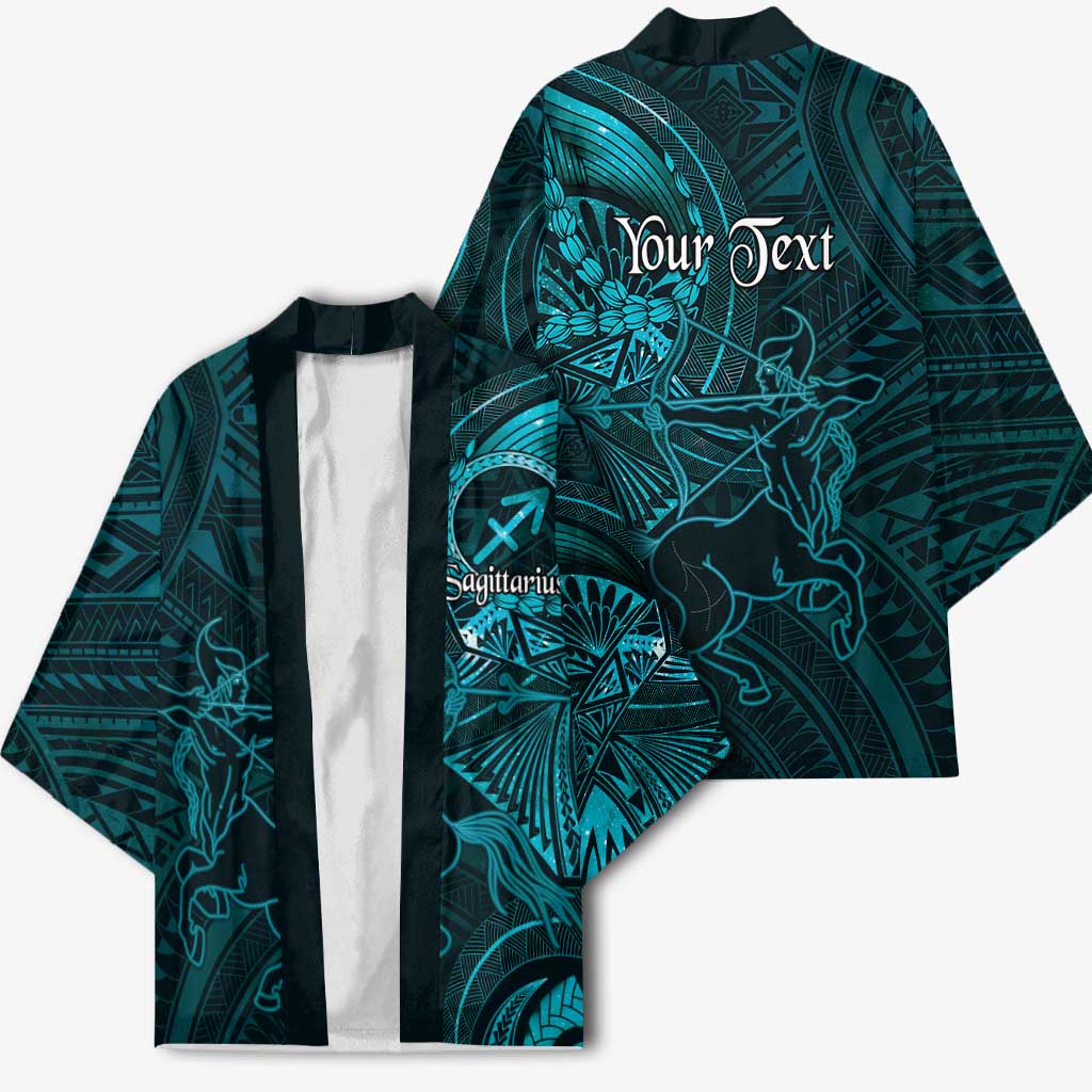 Personalised Polynesia Zodiac Sagittarius Kimono Galaxy Polynesian Pattern Chest Tattoo Style LT14 - Polynesian Pride