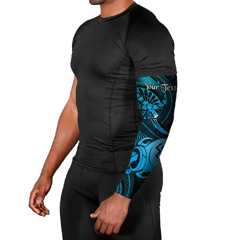 Personalised Polynesia Zodiac Aquarius Arm Sleeves Galaxy Polynesian Pattern Chest Tattoo Style