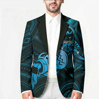 Personalised Polynesia Zodiac Aquarius Blazer Galaxy Polynesian Pattern Chest Tattoo Style