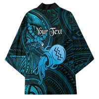 Personalised Polynesia Zodiac Aquarius Kimono Galaxy Polynesian Pattern Chest Tattoo Style LT14 - Polynesian Pride