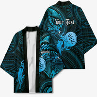 Personalised Polynesia Zodiac Aquarius Kimono Galaxy Polynesian Pattern Chest Tattoo Style LT14 - Polynesian Pride