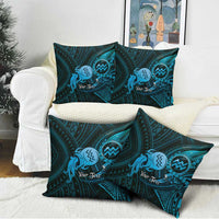 Personalised Polynesia Zodiac Aquarius Pillow Cover Galaxy Polynesian Pattern Chest Tattoo Style