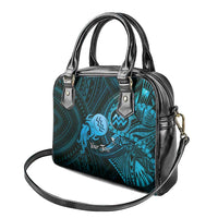 Personalised Polynesia Zodiac Aquarius Shoulder Handbag Galaxy Polynesian Pattern Chest Tattoo Style LT14 - Polynesian Pride