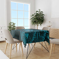 Personalised Polynesia Zodiac Aquarius Tablecloth Galaxy Polynesian Pattern Chest Tattoo Style