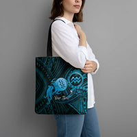Personalised Polynesia Zodiac Aquarius Tote Bag Galaxy Polynesian Pattern Chest Tattoo Style LT14 - Polynesian Pride