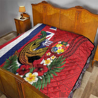 Hawaii And Tonga Quilt Shark Tattoo With Tongan Coat Of Arms