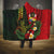 Hawaii And Tonga Hooded Blanket King Kamehameha Tribal Ngatu Pattern