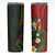Hawaii And Tonga Skinny Tumbler King Kamehameha Tribal Ngatu Pattern