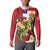 Hawaii And Tonga Button Sweatshirt King Kalakaua Tribal Gecko Tongan Ngatu