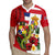 Hawaii And Tonga Rugby Jersey King Kalakaua Tribal Gecko Tongan Ngatu