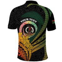 Personalised Vanuatu Independence Day Polo Shirt July 30 Pig Tusk Long God Yumi Stanap