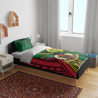 Halo Vanuatu Bedding Set Happy 46th Independence Anniversary LT14 - Polynesian Pride