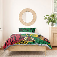 Halo Vanuatu Bedding Set Happy 46th Independence Anniversary LT14 - Polynesian Pride