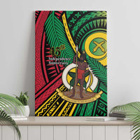 Halo Vanuatu Canvas Wall Art Happy 45th Independence Anniversary