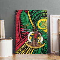 Halo Vanuatu Canvas Wall Art Happy 45th Independence Anniversary