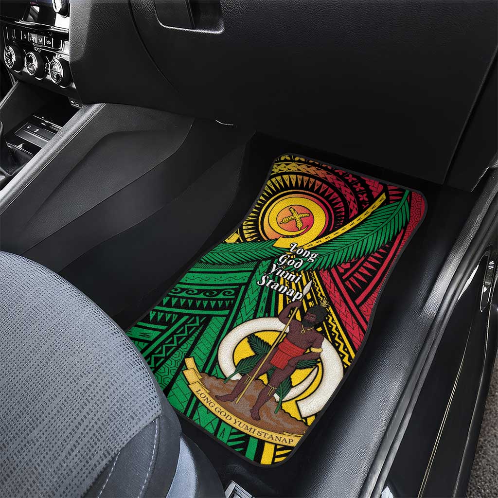 Halo Vanuatu Car Mats Happy 45th Independence Anniversary