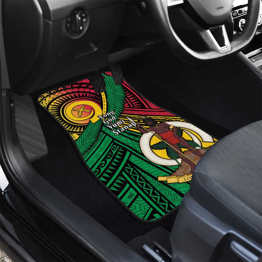 Halo Vanuatu Car Mats Happy 45th Independence Anniversary