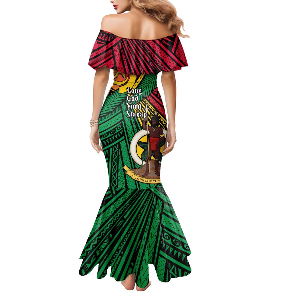 Halo Vanuatu Mermaid Dress Happy 45th Independence Anniversary
