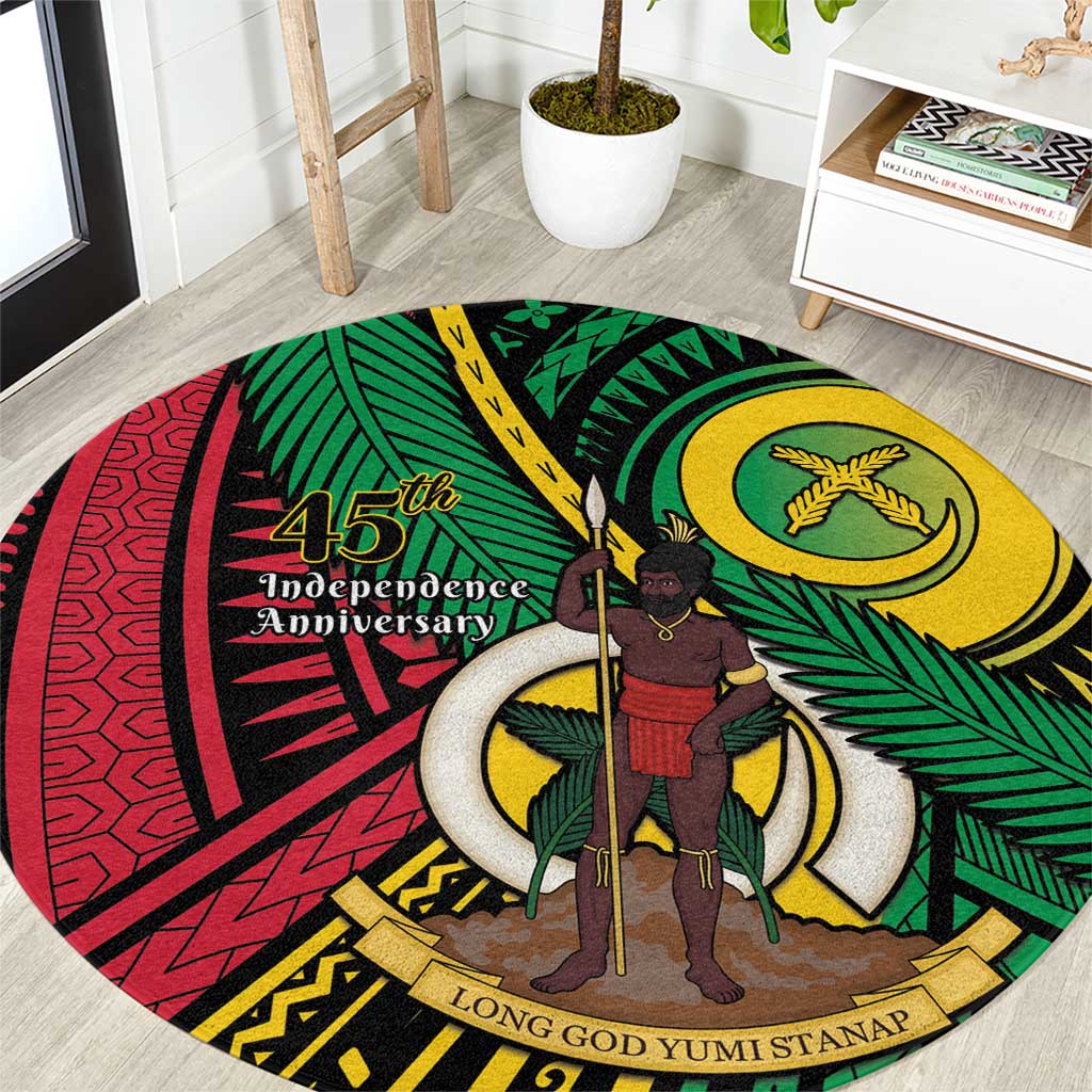 Halo Vanuatu Round Carpet Happy 45th Independence Anniversary