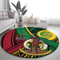 Halo Vanuatu Round Carpet Happy 45th Independence Anniversary