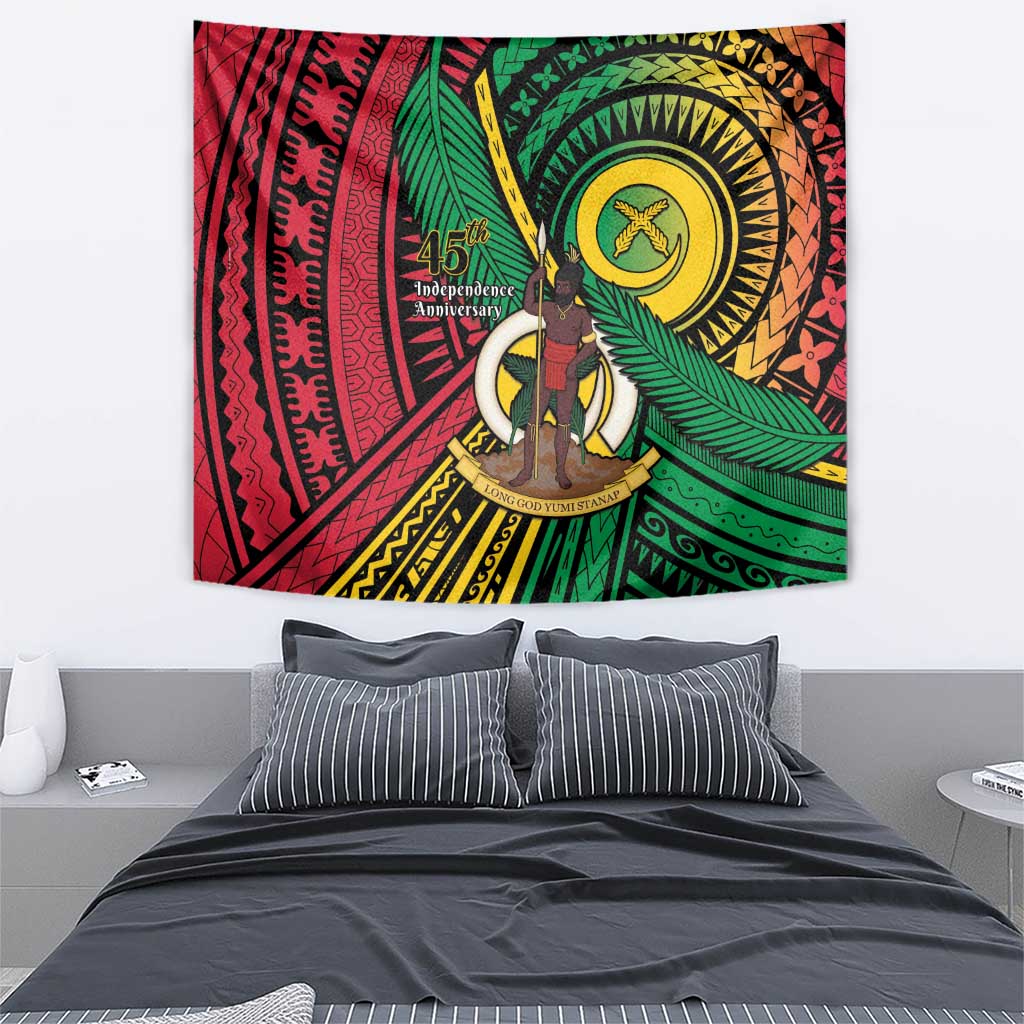 Halo Vanuatu Tapestry Happy 45th Independence Anniversary