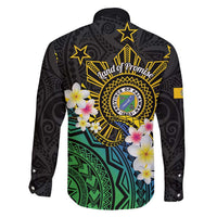 Lalawigan ng Palawan Family Matching Long Sleeve Bodycon Dress and Hawaiian Shirt Philippines Province Land of Promise