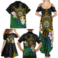 Lalawigan ng Palawan Family Matching Summer Maxi Dress and Hawaiian Shirt Philippines Province Land of Promise