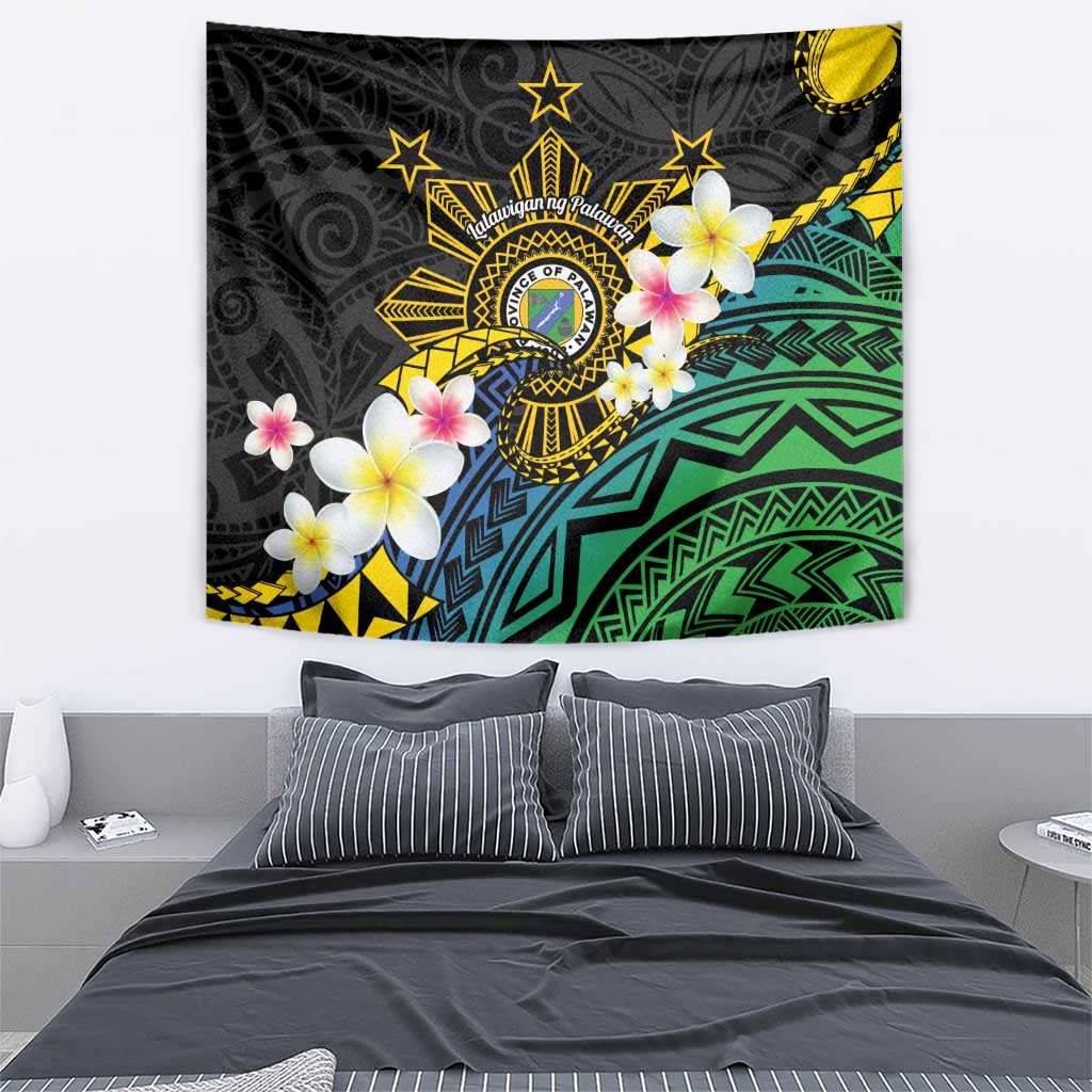 Lalawigan ng Palawan Tapestry Philippines Province Land of Promise LT14 - Polynesian Pride