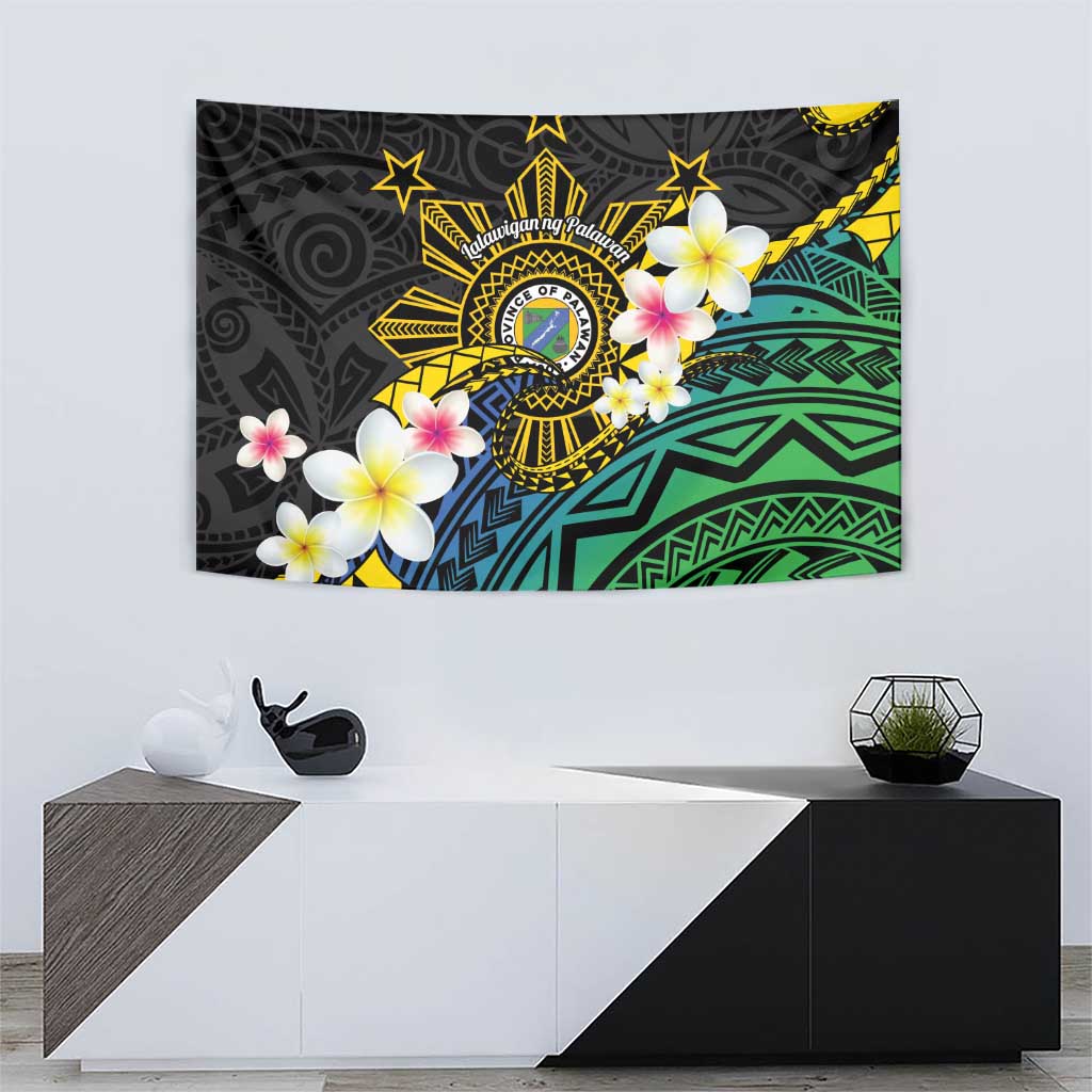 Lalawigan ng Palawan Tapestry Philippines Province Land of Promise LT14 - Polynesian Pride