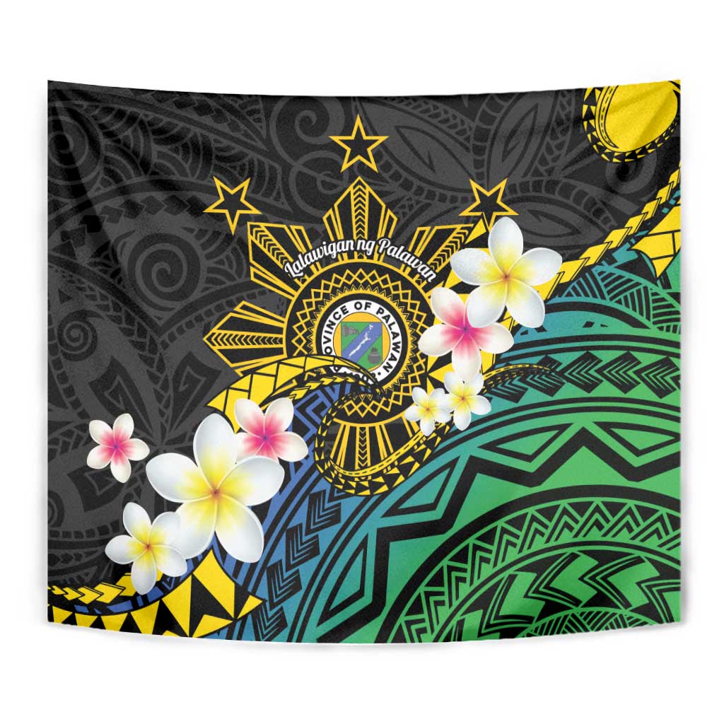 Lalawigan ng Palawan Tapestry Philippines Province Land of Promise LT14 - Polynesian Pride