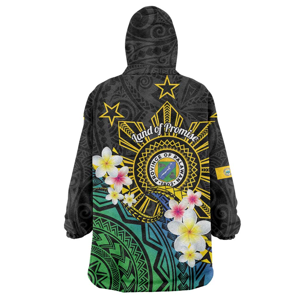 Lalawigan ng Palawan Wearable Blanket Hoodie Philippines Province Land of Promise