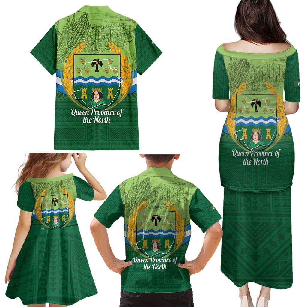 Isabela Philippines Family Matching Puletasi and Hawaiian Shirt Queen Province Of The North