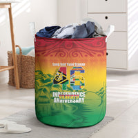 Vanuatu Indipendens Dei Laundry Basket Yumi 46th Independence Anniversary