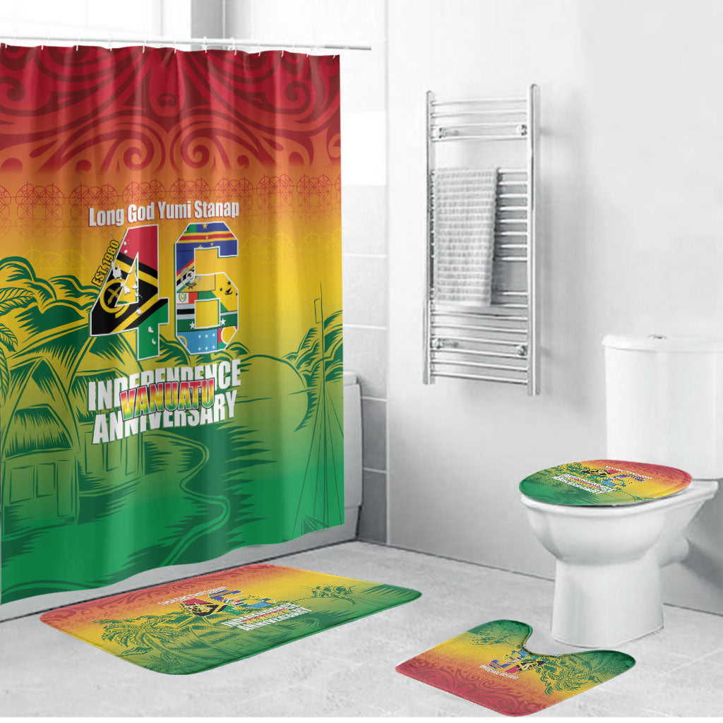 Vanuatu Indipendens Dei Bathroom Set Yumi 46th Independence Anniversary