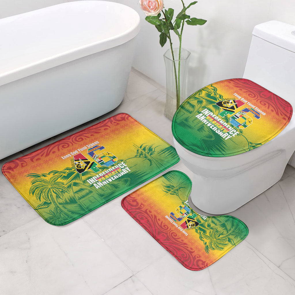 Vanuatu Indipendens Dei Bathroom Set Yumi 46th Independence Anniversary