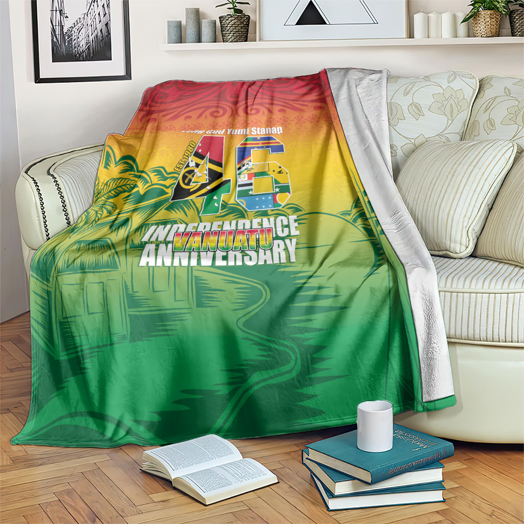 Vanuatu Indipendens Dei Blanket Yumi 46th Independence Anniversary