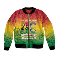 Vanuatu Indipendens Dei Bomber Jacket Yumi 46th Independence Anniversary